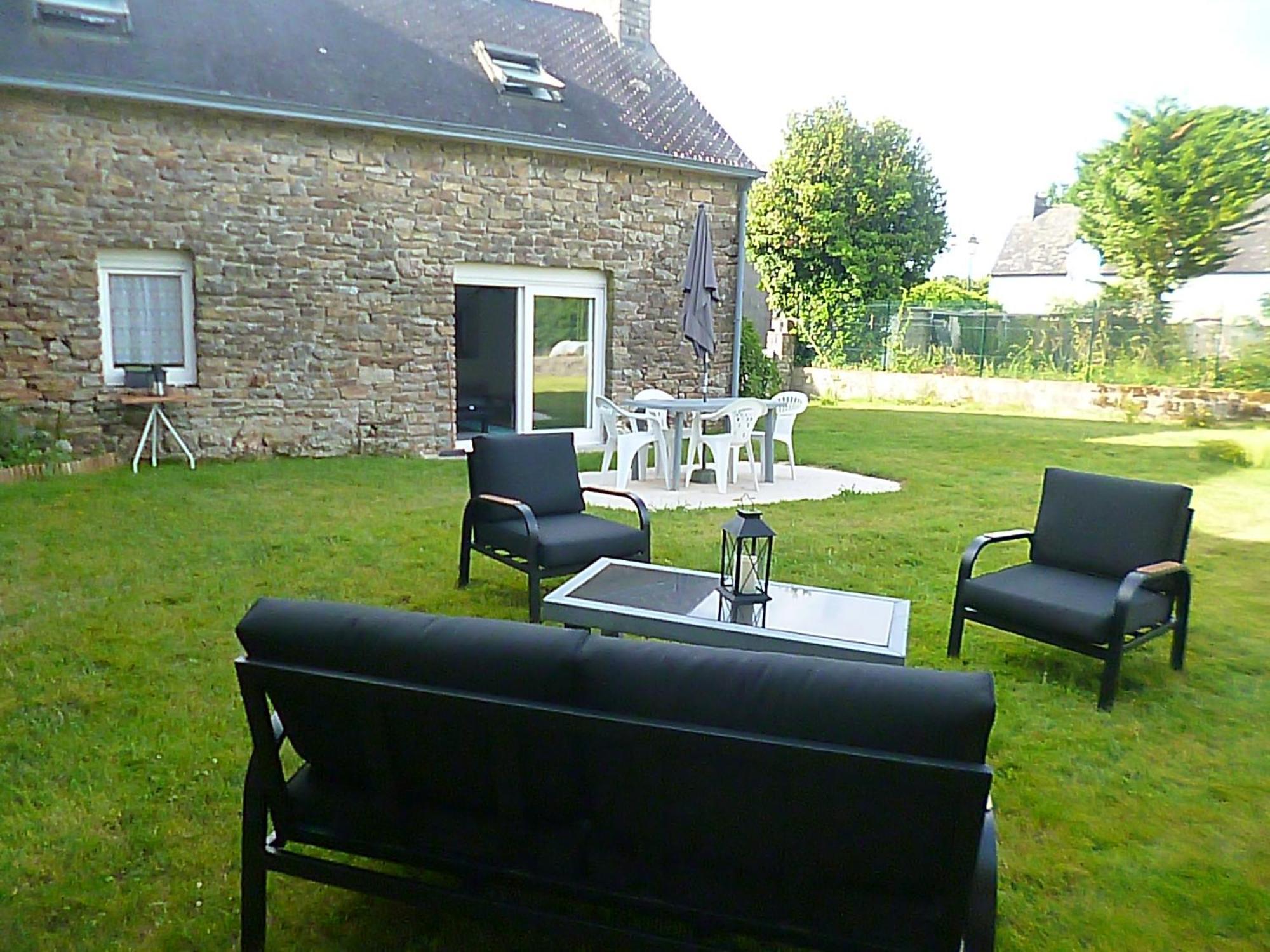 gite au calme centre finistère jardin clos Trégourez Esterno foto